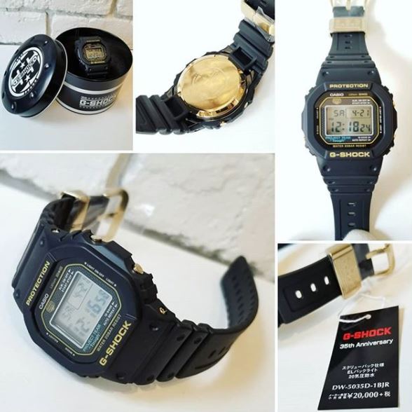 G-SHOCK 5600シリーズの３５周年限定モデルです☆ |